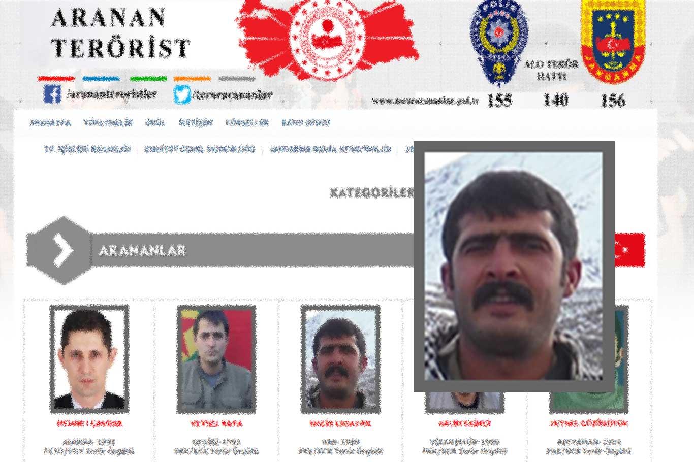 Gri kategoride aranan PKK'li öldürüldü